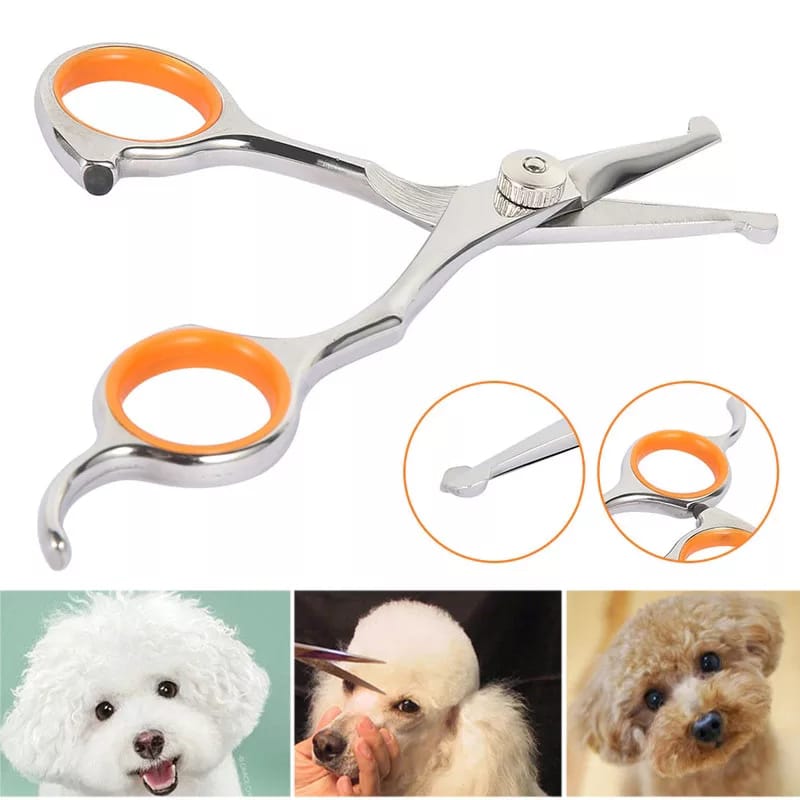 #2687 Professional Pet Hair Scissor Stainless Steel Durable Safety Rounded Tips Cat Dog Hair Cutting Tools Pets Grooming