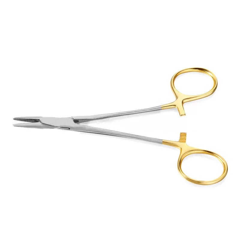 #2690 Needle Holder Needle Holder Stainless Steel Thick And Thin Needle Double Eyelid  Needle Holder Surgical Operation