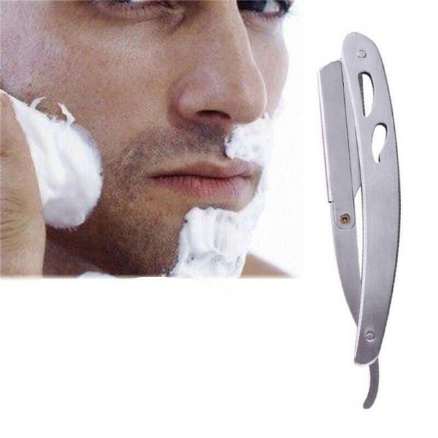 #3011 Barber Professional Hairdressing Stainless Steel Shaving Razor folding knif