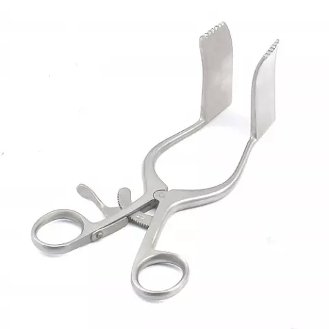 #3093 High Quality Stainles Steel Weitlaner-Baby self training Retractor blunt