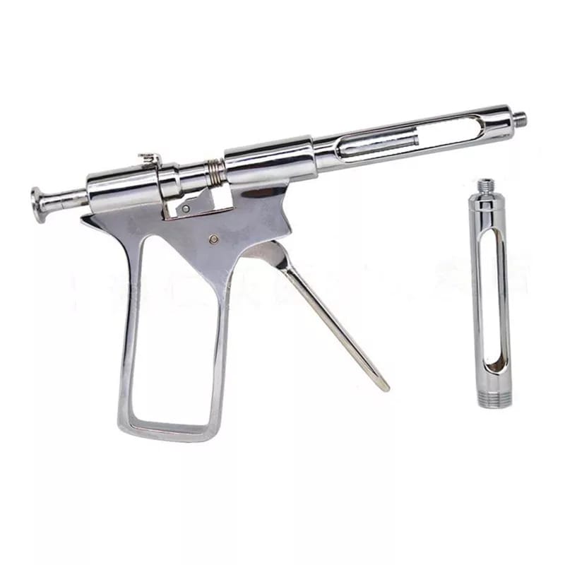 #3105 Dental Gun Syringe Stainless steel Quantitative Press Type Syringe Dental Surgical Instruments Oral Care