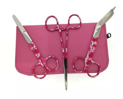 #3136 Stainless Steel Nursing Scissor Dressing forcep Medical use kit Set