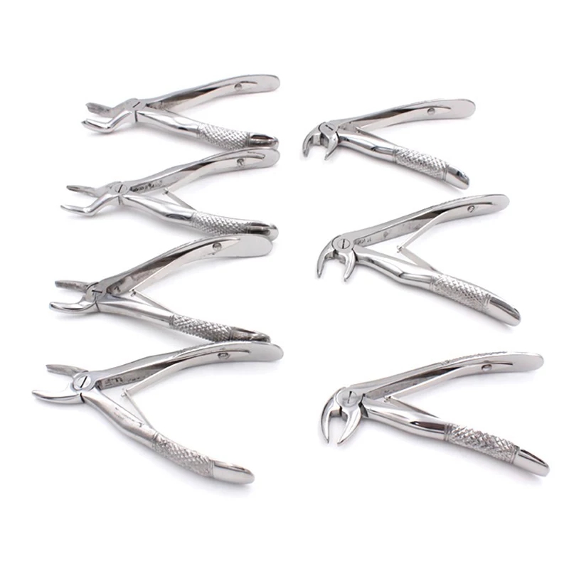 #3581 Dental Children’s Tooth Extraction Forcep Pliers Tool kit Orthodontic Dentist Surgical Instruments Tools Forceps
