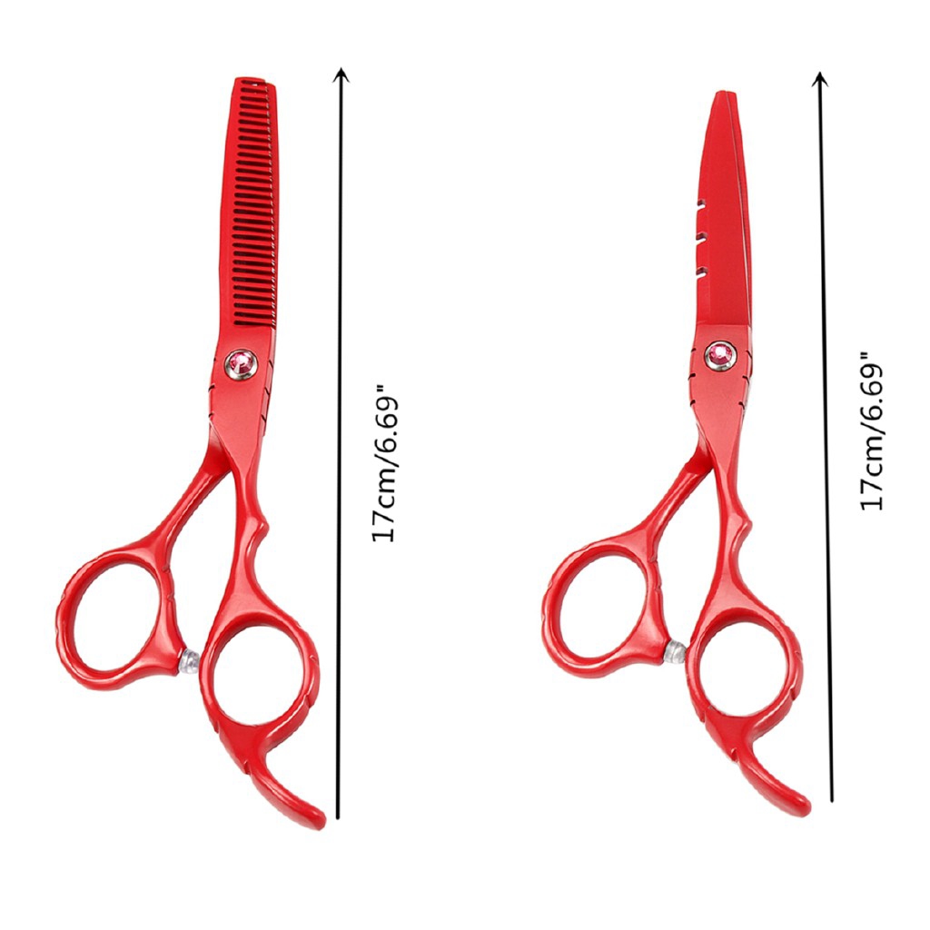 #3574 Barber professional hairdressing Haircutting Redlove Scissor Set