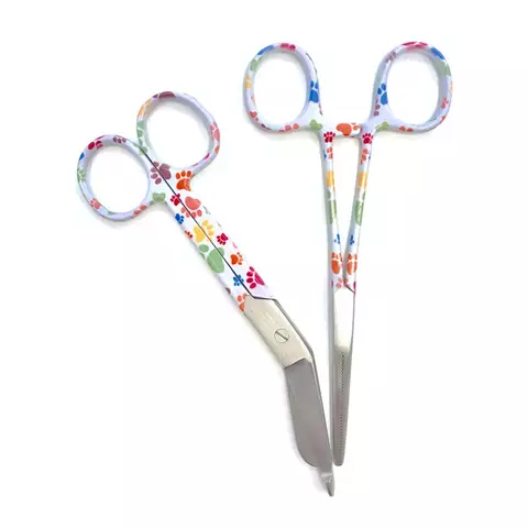 #3607 Bandage lister Artery forcep needle holder with unique design printing