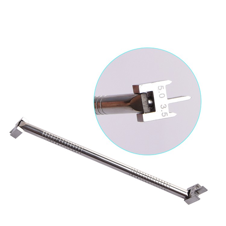 #3635 Dental Bracket hightes gauge adjustable bracket positioning Orthopedic instrument