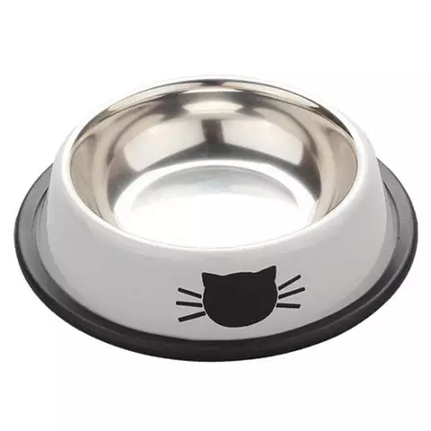 #3690 Pets Feeding Bowl Stainless Steel