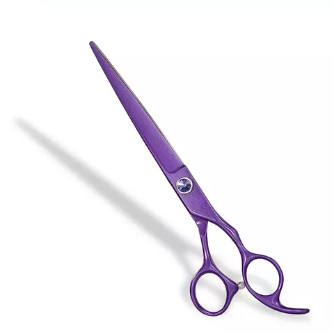 #3762 Purple Hairdressing Professional Razor Edge Extremely Sharp Blades Scissor
